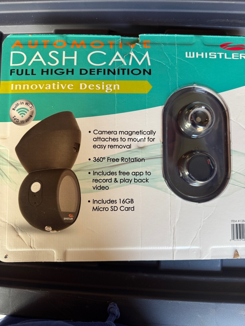 Black Dash Cam - Black - Full High Definition